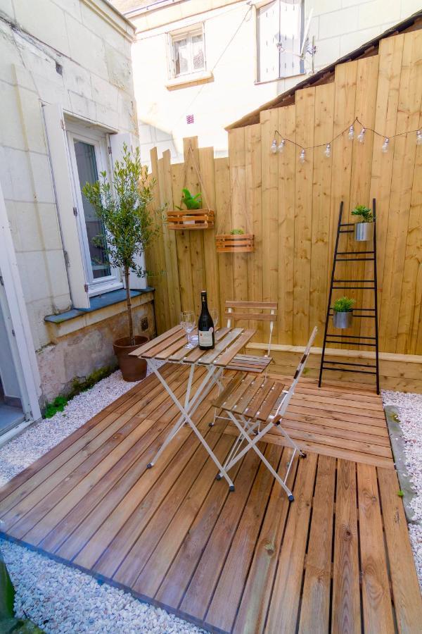 Le Chanzy-Terrasse Privative Saumur Exterior foto